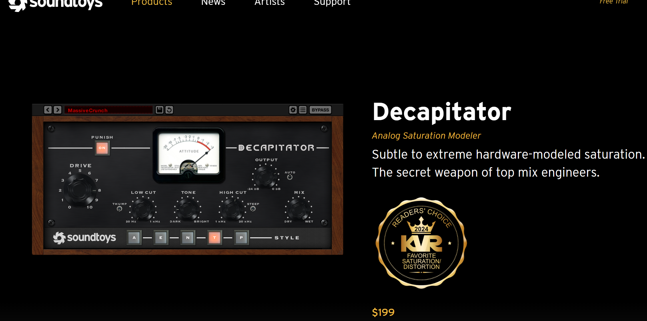 Soundtoys Decapitator